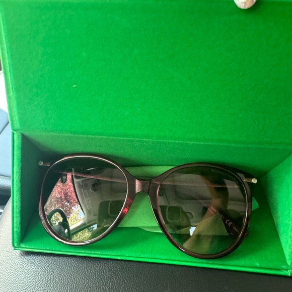 Bottega Veneta 55 mm Pink Tortoise Sunglasses - Picture 2 of 4